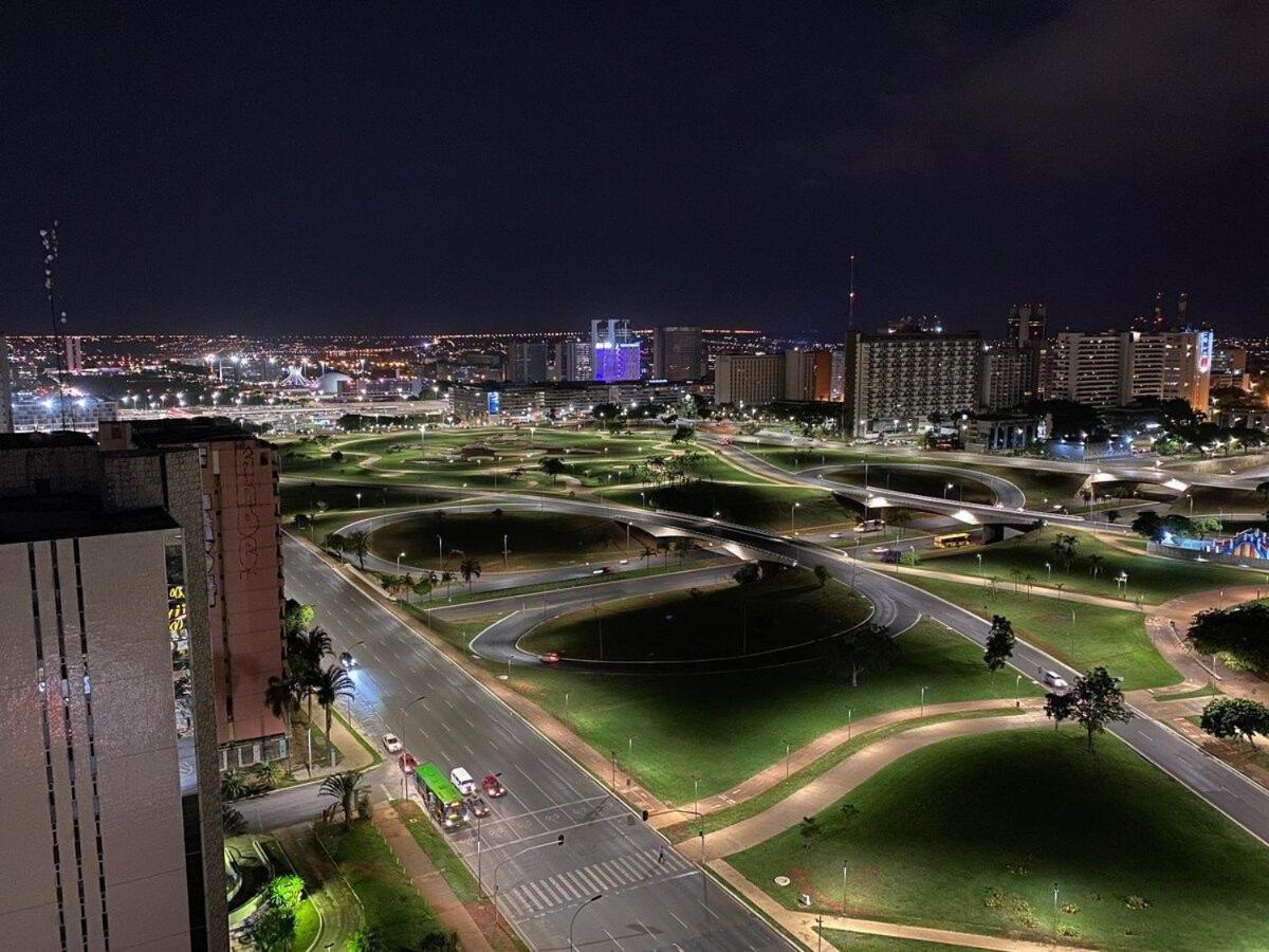 Flat Encantador No 11º Com Vista Pra Torre De Tv Brasília Zewnętrze zdjęcie