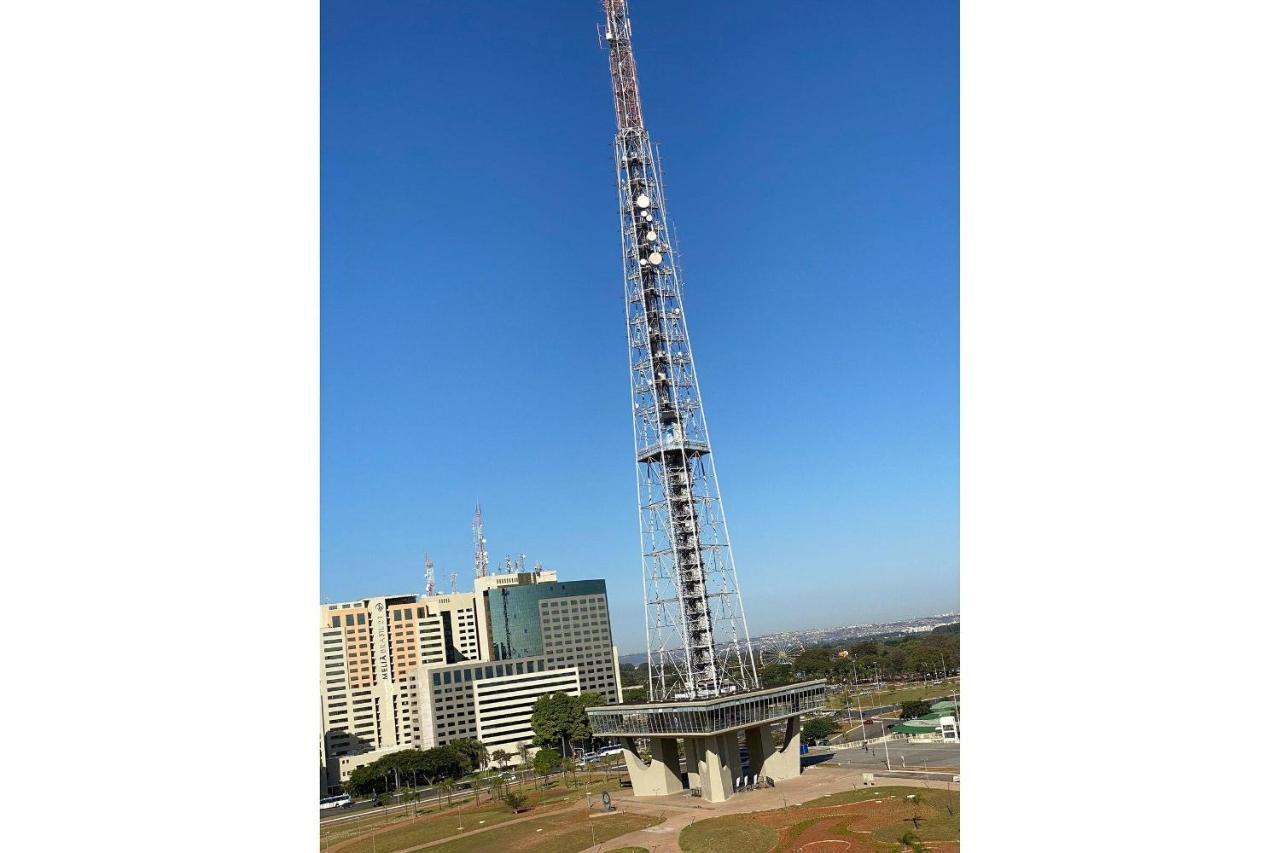 Flat Encantador No 11º Com Vista Pra Torre De Tv Brasília Zewnętrze zdjęcie